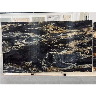 Polished Magma Gold Granite Slabs
