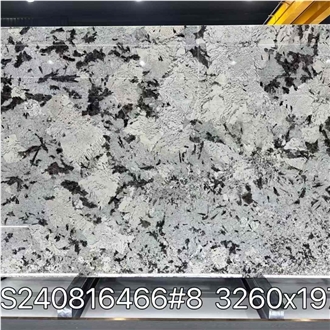Splendor White Granite Stone Slab Tiles