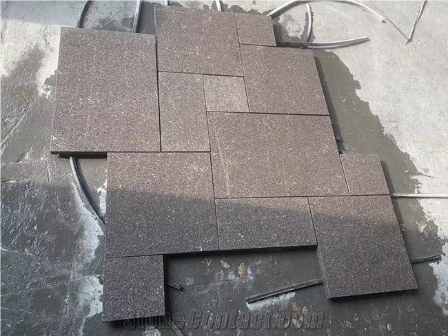 Thunder Brown Porphyry Tiles