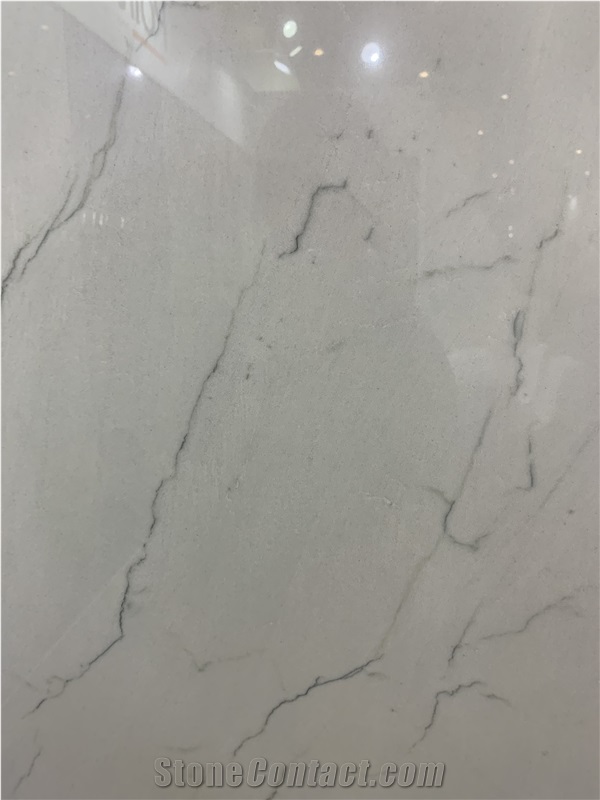 Aria White Quartzite Slabs