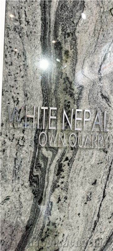 White Nepal Granite Slabs