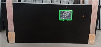 Thick Black Granite Slabs