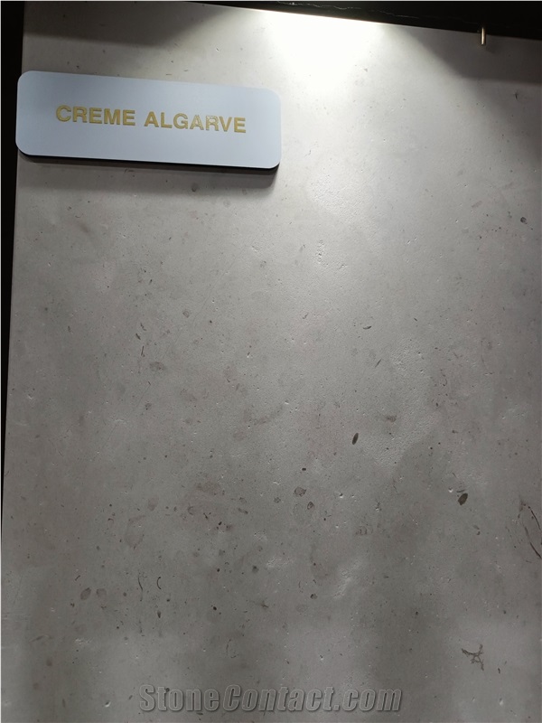 Creme Algarve Limestone Slabs, Tiles