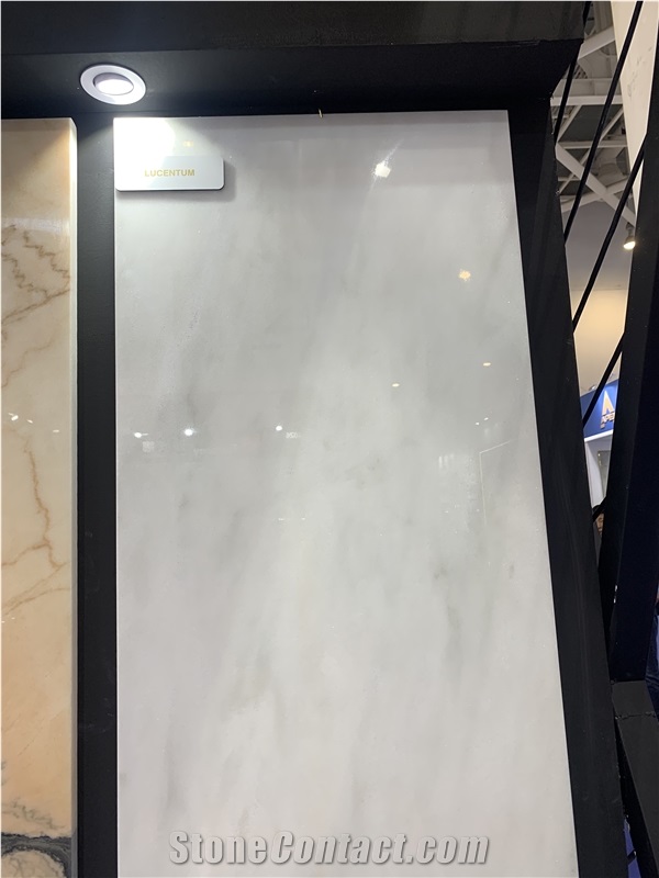Lucentum White Marble Slabs