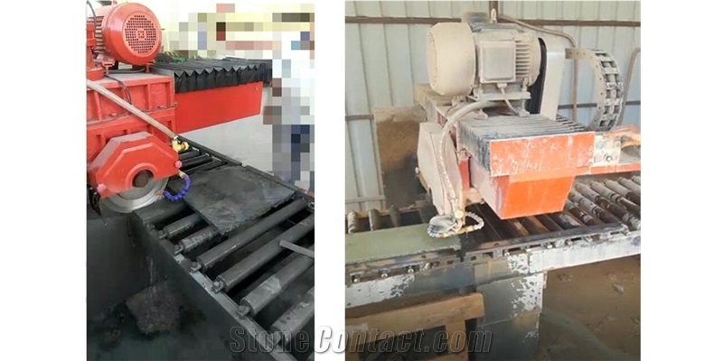 Cross Stone Cutter - Single Disc Cutting Machine