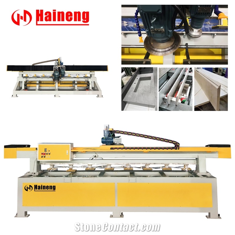 Double Head 45 Degree Slab Chamfering Machine