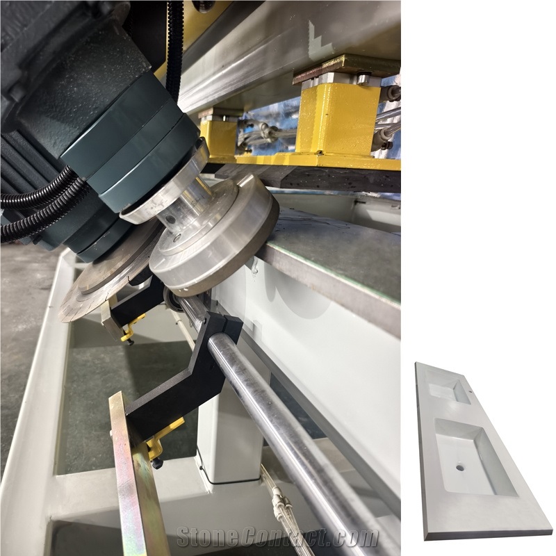 Double Head 45 Degree Slab Chamfering Machine