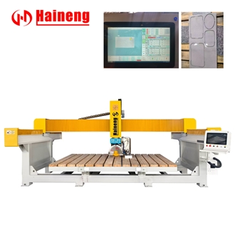 Intelligent 4 Axis Infrared Bridge Stone Cutting Machine