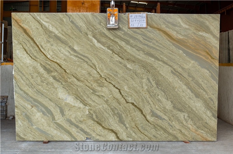 Dhatul Green Quartzite Slabs