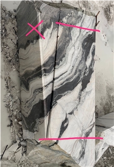 Panda White Luxe Marble Blocks