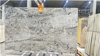 PETAL WHITE GRANITE SLABS