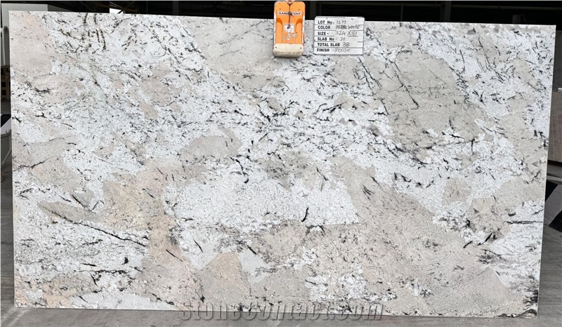 PETAL WHITE GRANITE SLABS