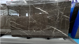 Chinese Laurent Brown Marble Slabs With High End Polished