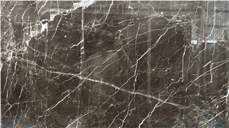 Chinese Laurent Brown Marble Slabs With High End Polished