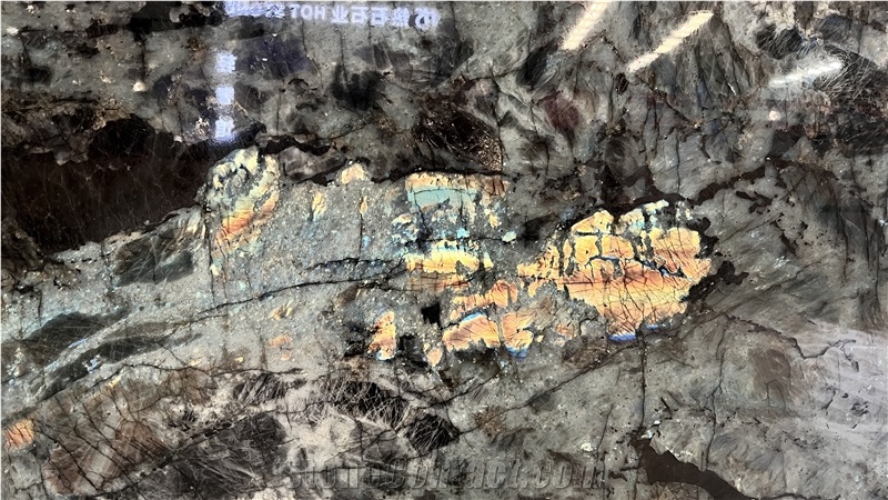 DMD Lemurian Blue Granite Slabs - New Collections Slabs