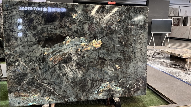 DMD Lemurian Blue Granite Slabs - New Collections Slabs