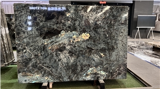 DMD Lemurian Blue Granite Slabs - New Collections Slabs
