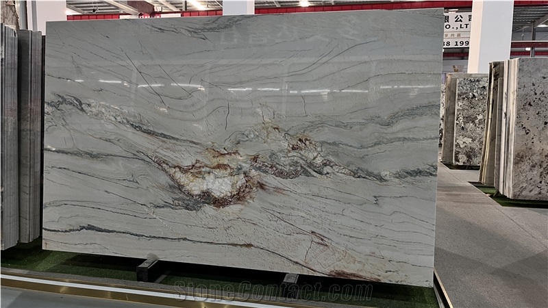 DMD New Aqua Royal Quartzite Collections Slabs