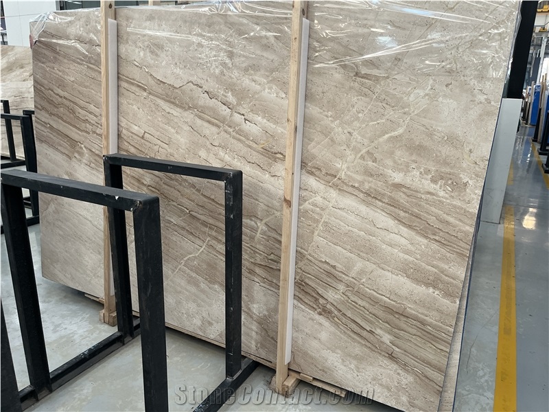 DMD New Dino Beige Marble Slabs Collelctions