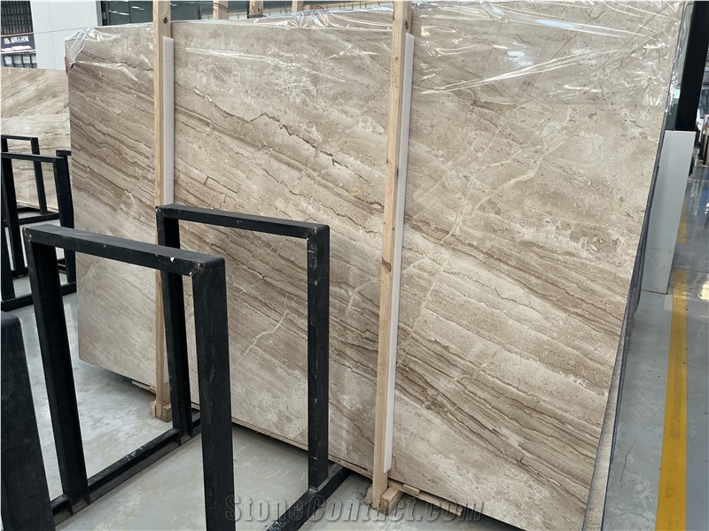DMD New Dino Beige Marble Slabs Collelctions