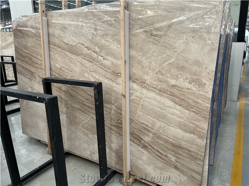 DMD New Dino Beige Marble Slabs Collelctions