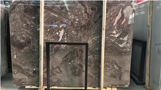 DMD New Venice Brown Marble Slabs Collections