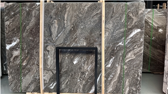 DMD New Venice Brown Marble Slabs Collections