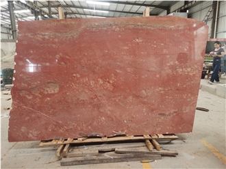 Exclusive Rosso Collemandina Marble Slabs High End Quality