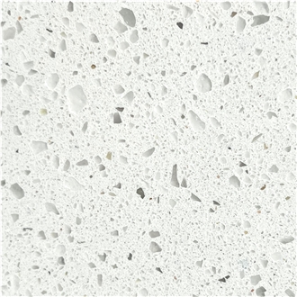 Pebbles Ice  Quartz Slabs