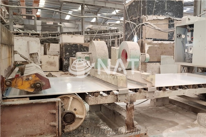 Pure White Quartz Slab Artificial Marble Engineered Stone