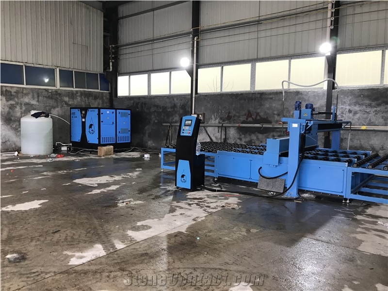 1500 Bar Hydraulic Water Blasting Machine Stone Texturing WP-15028