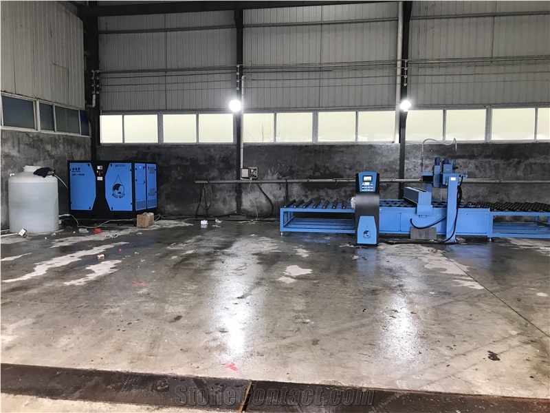 1500 Bar Hydraulic Water Blasting Machine Stone Texturing WP-15028