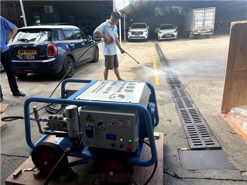 Hydro 500 Bar Water Blasting Machine Manual Process Wh-5018