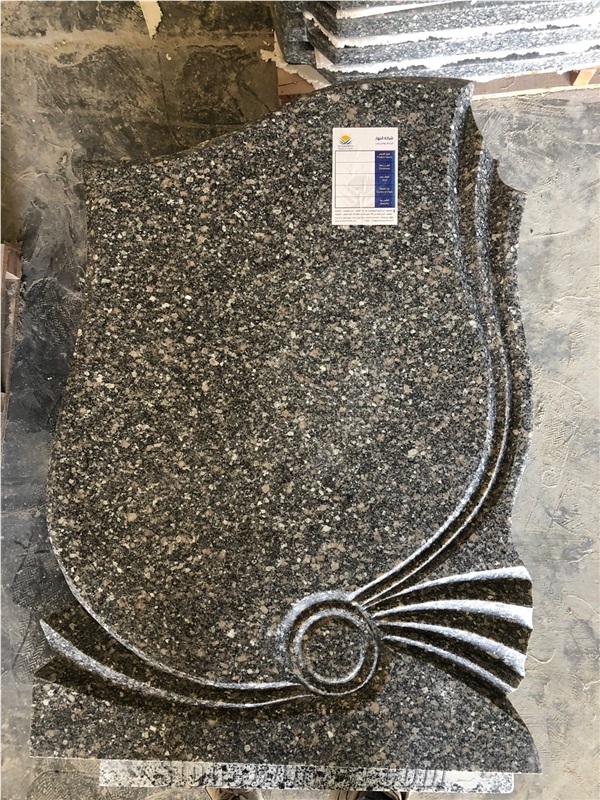 Shapes Of The Granite Gandola Headstone
