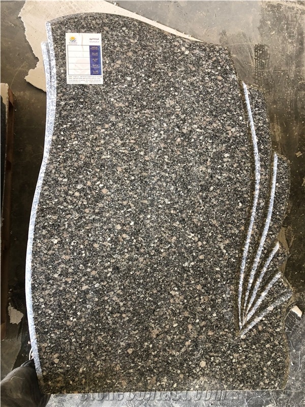 Shapes Of The Granite Gandola Headstone