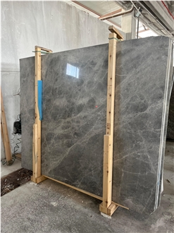 Rainy Grey Polished Marble Slabs