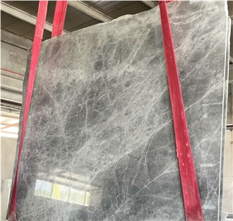 Rainy Grey Polished Marble Slabs