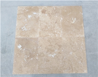 Rustic Filled And Honed Travertine Pattern Set
