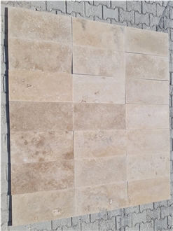 Rustic Filled And Honed Travertine Pattern Set