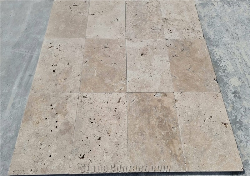 Rustic Tumbled Travertine Tiles