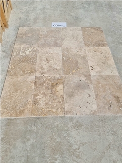 Rustic Tumbled Travertine Tiles
