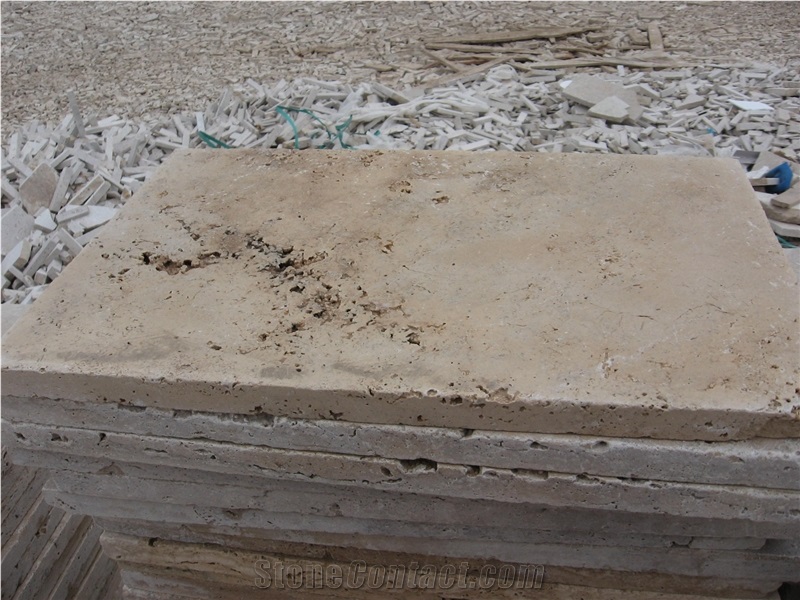 Rustic Tumbled Travertine Tiles