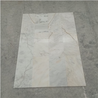 Sky White Marble Polished Tiles
