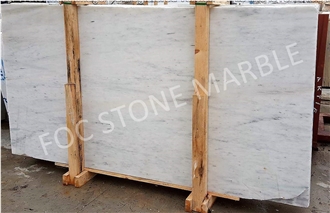 Smokey White Polished Marble Slabs