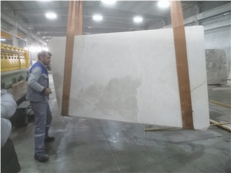 Vanilla Ice Cloudy Polished Marble Slabs