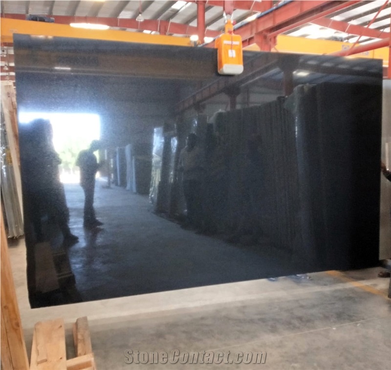 Absolute Black Granite Slabs India Premium