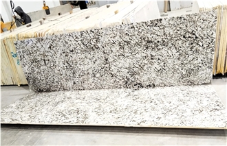 India Alaska White Granite Slabs Premium Quality
