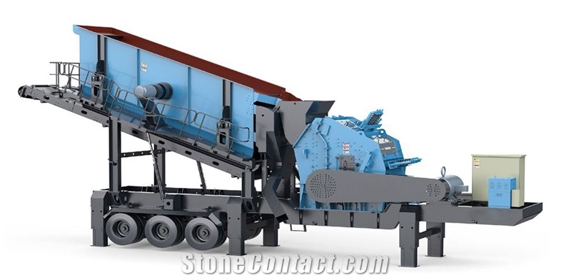 PP Series Portable Lmpact Crushing Plant (Secondary)