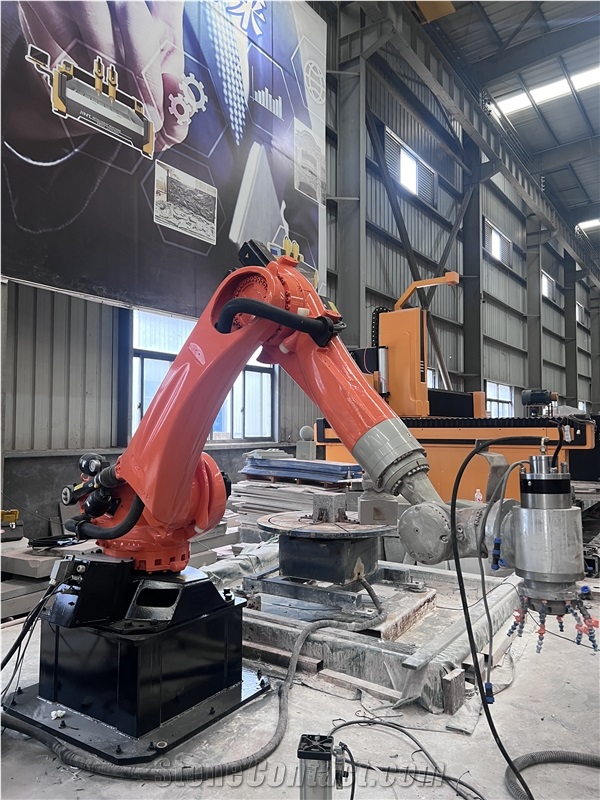Robot Engraving - Stone Carving Robotic Machine