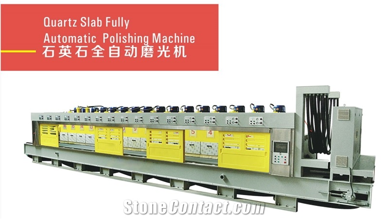 Slab Fully Automatic Artificial Stone Polishing, Calibration Machine